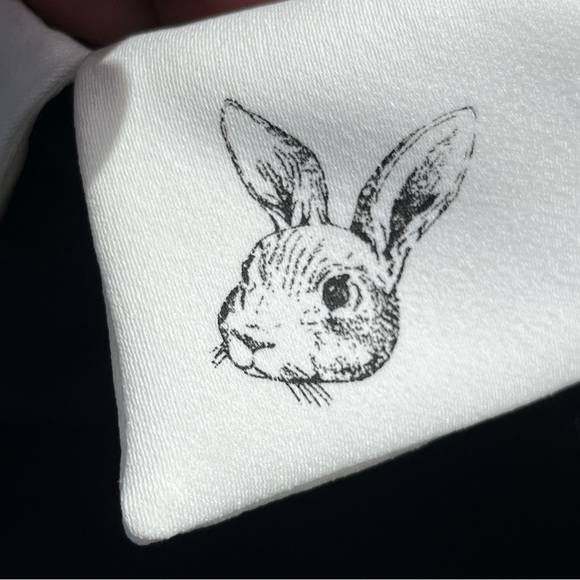 Victoria Beckham for Target Black Collared Bunny Shift Dress Size XS NWT - Picture 5 of 11